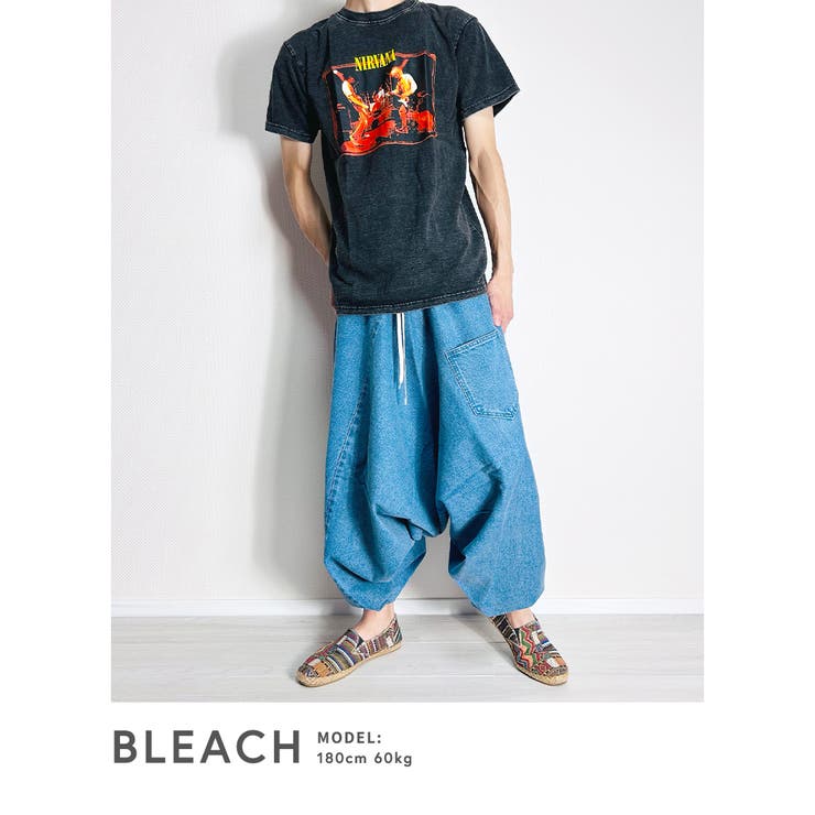 サルエルパンツ デニム メンズ | BEAT JIVE | 詳細画像6 