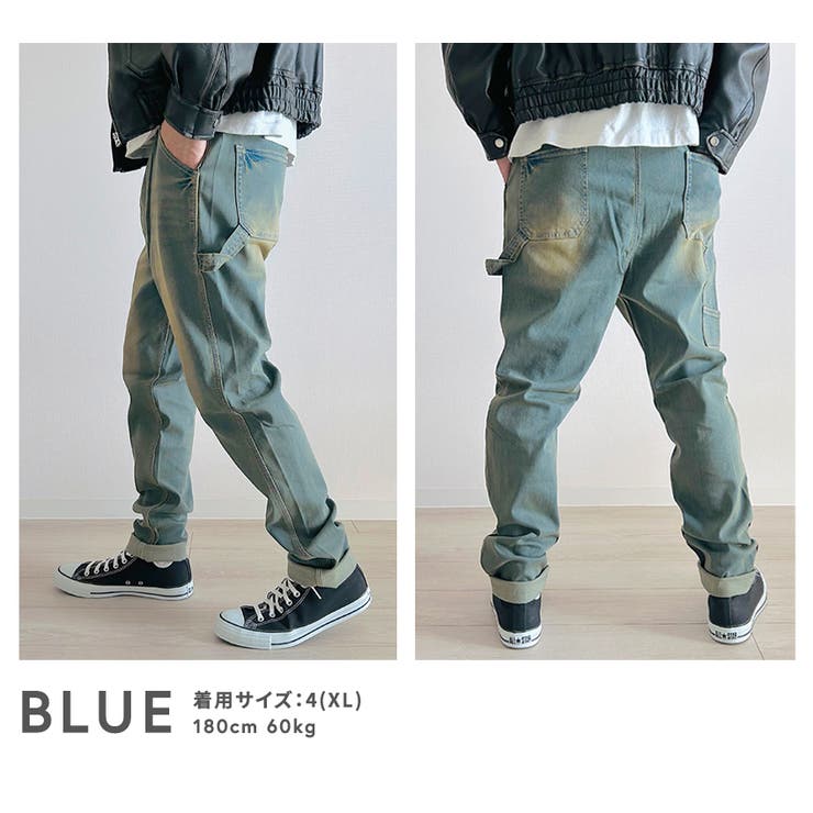 ペインターパンツ デニムパンツ サルエルパンツ | BEAT JIVE | 詳細画像3 