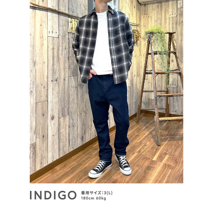 デニムパンツ メンズ ワイド | BEAT JIVE | 詳細画像11 