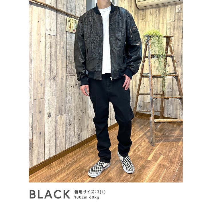 デニムパンツ メンズ ワイド | BEAT JIVE | 詳細画像9 