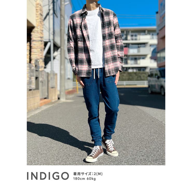 ジョガーパンツ カットデニム メンズ | BEAT JIVE | 詳細画像10 