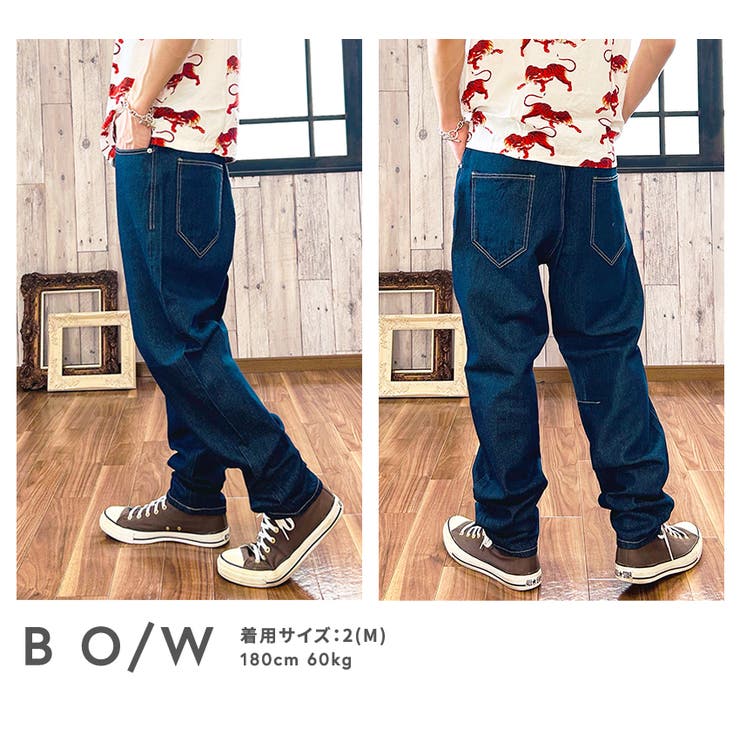 ワイドパンツ メンズ デニムパンツ[品番：BTJM0000341]｜BEAT JIVE