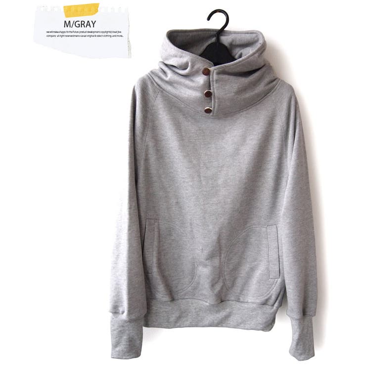 パーカー スウェット ボリュームネック | BEAT JIVE | 詳細画像5 