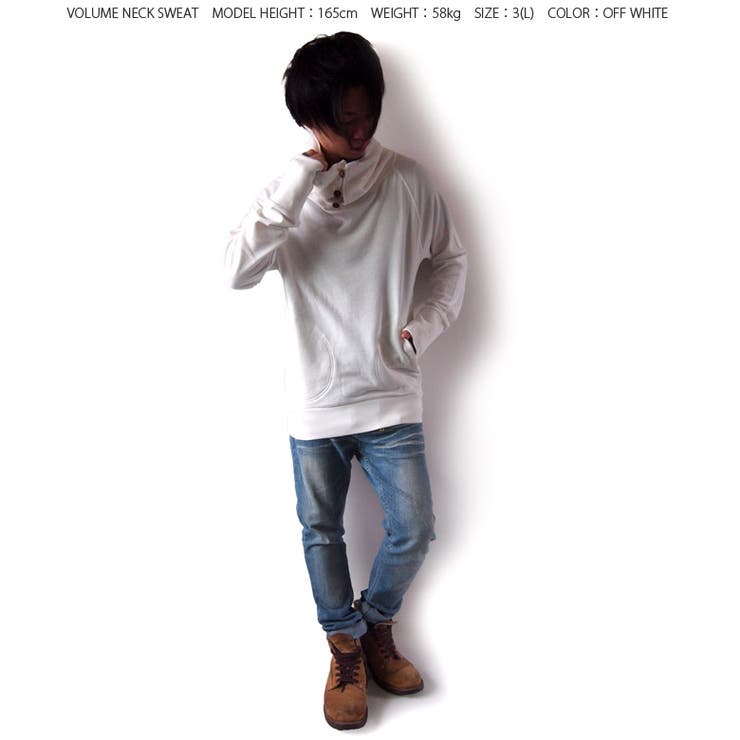 パーカー スウェット ボリュームネック | BEAT JIVE | 詳細画像21 