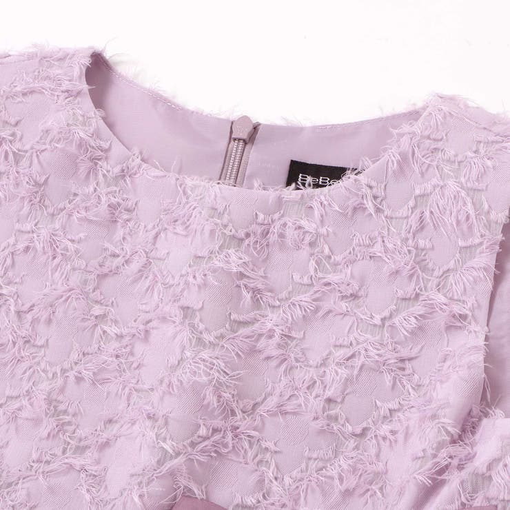 シャギージャガードドレス(100~140cm) | BeBe | 詳細画像10 