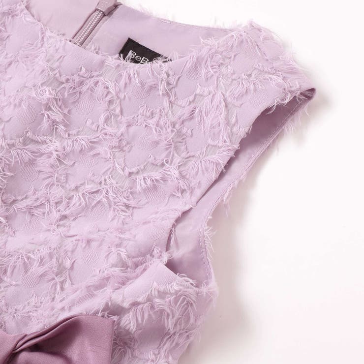 シャギージャガードドレス(100~140cm) | BeBe | 詳細画像11 