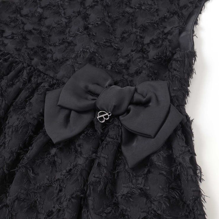 シャギージャガードドレス(100~140cm) | BeBe | 詳細画像6 