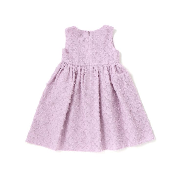 シャギージャガードドレス(100~140cm) | BeBe | 詳細画像9 