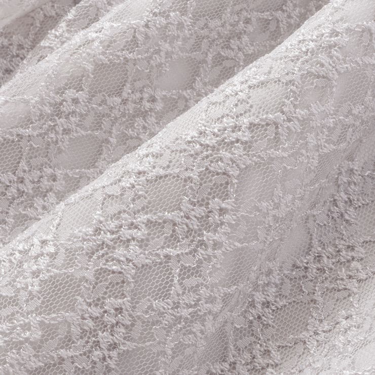 【パニエ付】【日本製】ラッセルレースギャザードレス(100~140cm) | BeBe | 詳細画像21 