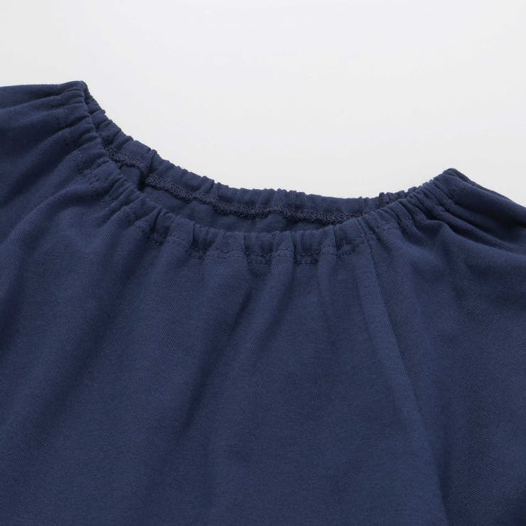 【お揃い】復刻アーカイブタイル柄切り替えパフスリーブワンピース(90~150cm… | BeBe | 詳細画像7 