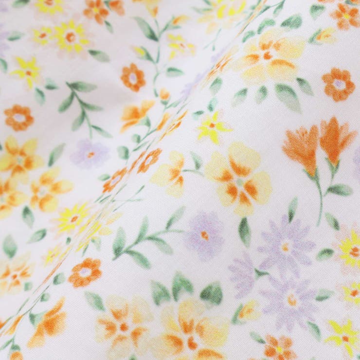 【お揃い】シャンドゥフルールプリントローン天竺切り替えワンピース(80~150c… | BeBe | 詳細画像21 