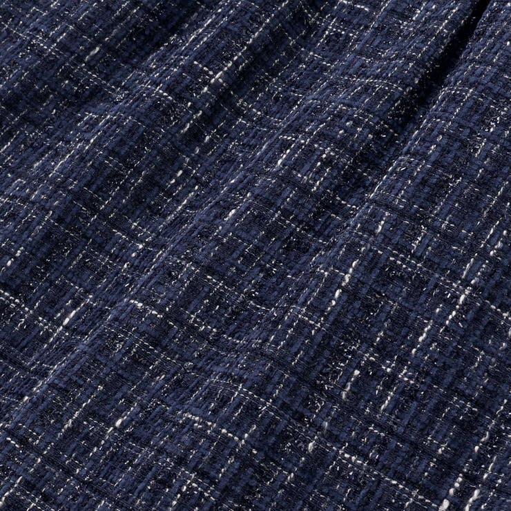 【お揃い】エタンセルラメツイードドッキングワンピース(90~160cm) | BeBe | 詳細画像16 