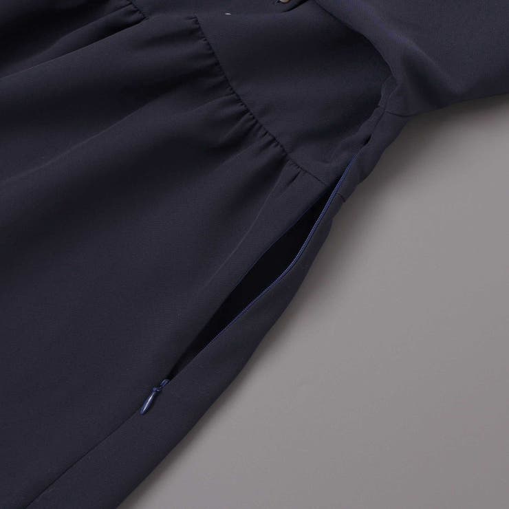 ダブルクロス3way付け襟長袖ギャザーワンピース(110~130cm) | BeBe | 詳細画像19 