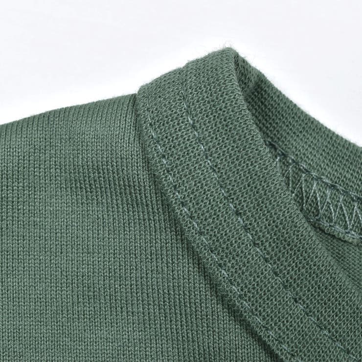 キャンプロゴTシャツ×マルチボーダーTシャツセット(90~150cm) | BeBe | 詳細画像7 