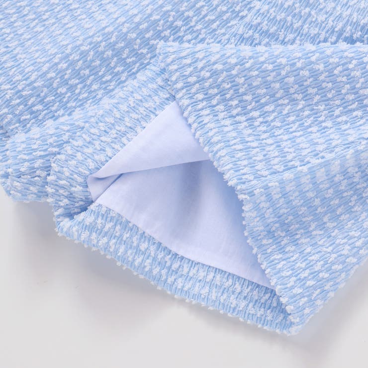 ぽこぽこシャーリングビスチェ+ショートパンツセットアップ(90~140cm) | BeBe | 詳細画像17 