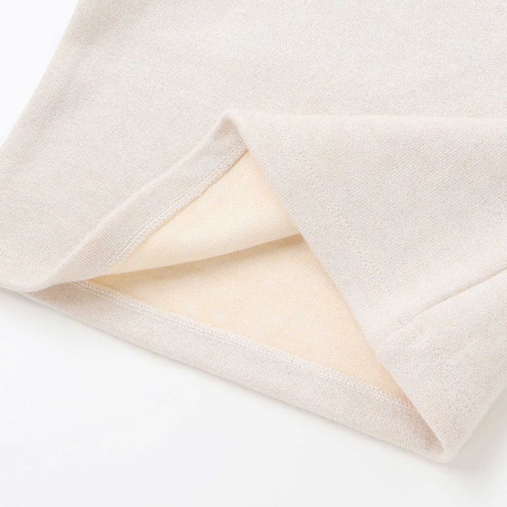 ラメニットフリルトップス+スカート セットアップ(100~140cm) | BeBe | 詳細画像10 