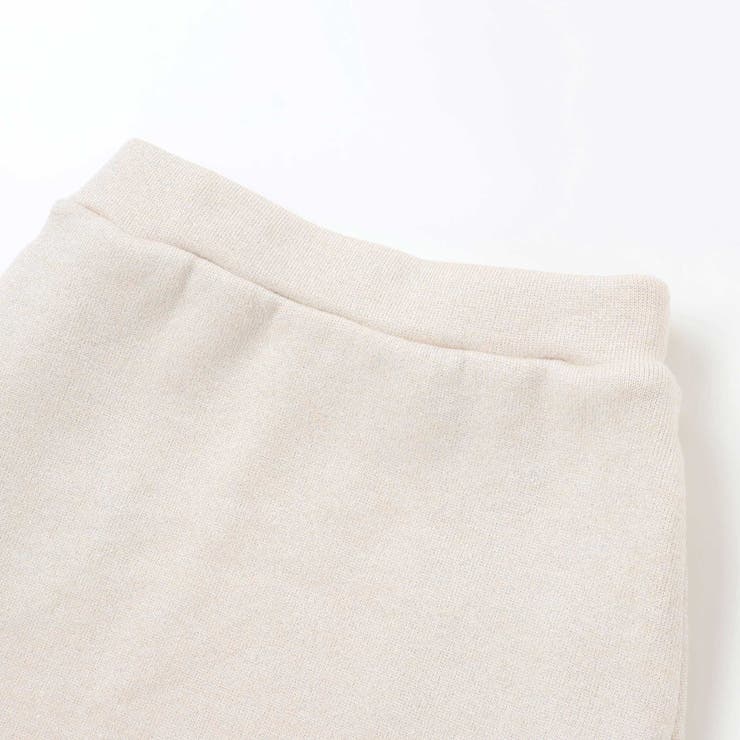 ラメニットフリルトップス+スカート セットアップ(100~140cm) | BeBe | 詳細画像12 