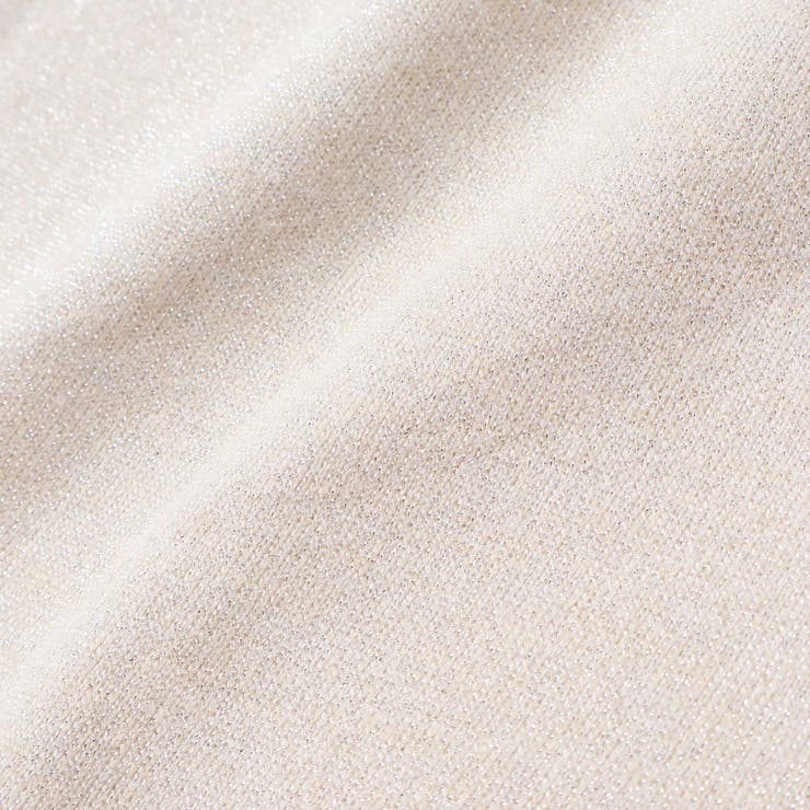 ラメニットフリルトップス+スカート セットアップ(100~140cm) | BeBe | 詳細画像15 