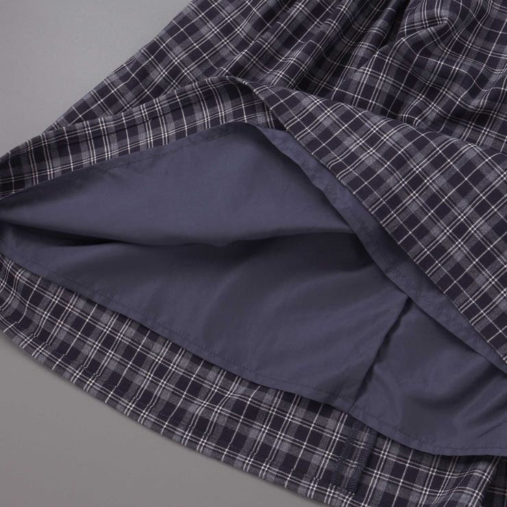 ボレロ+リボンタイ付きチェックワンピースセット(110~130cm) | BeBe | 詳細画像16 