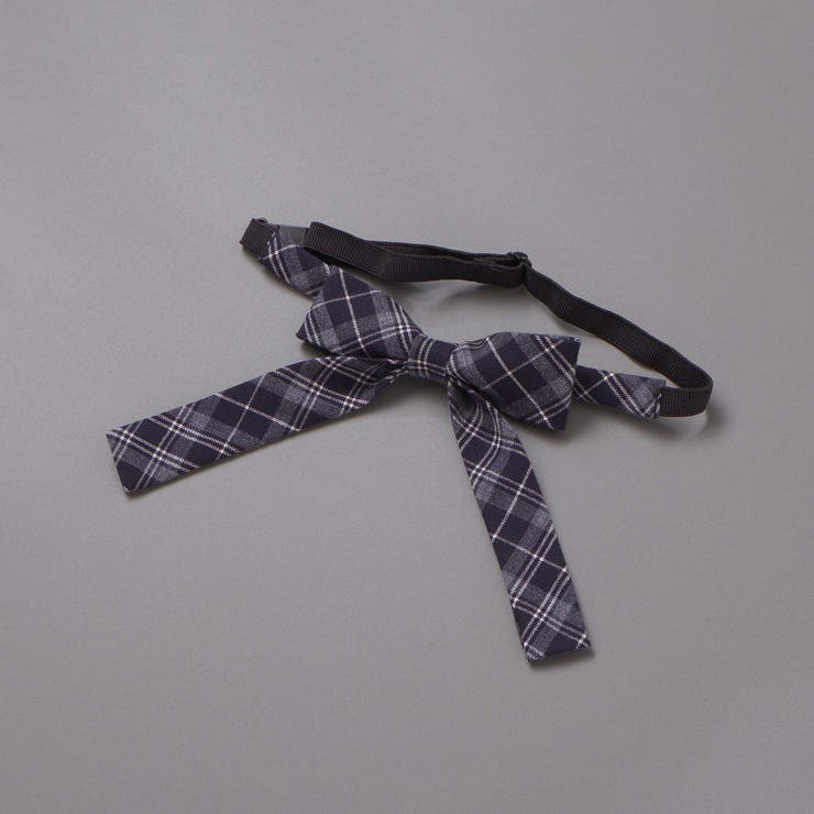 ボレロ+リボンタイ付きチェックワンピースセット(110~130cm) | BeBe | 詳細画像18 