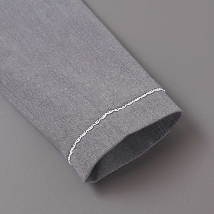 ボレロ+リボンタイ付きチェックワンピースセット(110~130cm) | BeBe | 詳細画像22 