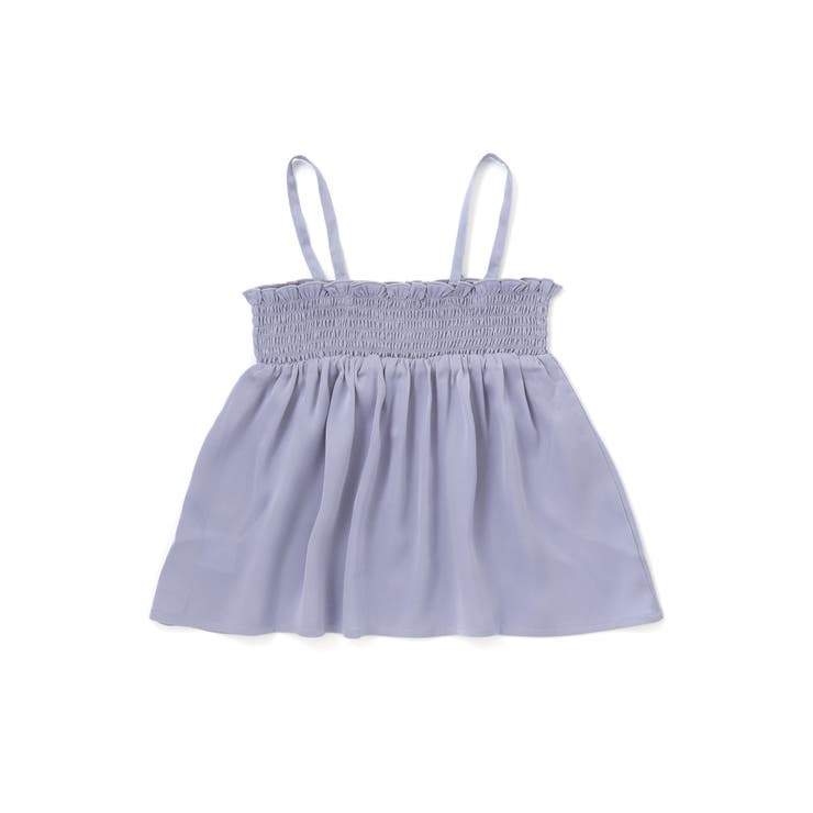 ラメジョーゼットシャーリングキャミ+リブボーダー長袖Tシャツセット(90~160… | BeBe | 詳細画像11 