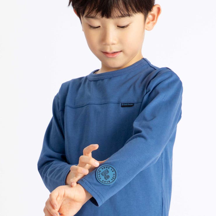 ボーダー半袖Tシャツ+長袖Tシャツセット(90~160cm) | BeBe | 詳細画像6 