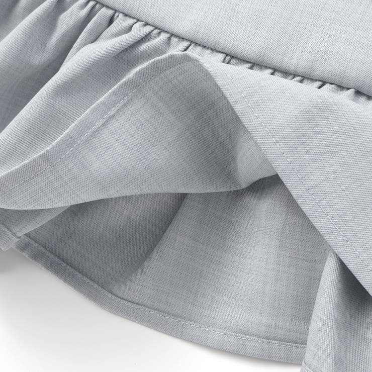 リネン調オックスブラウス+ロングパンツセットアップ(100~160cm) | BeBe | 詳細画像14 