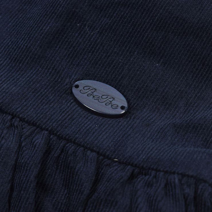 ネイビー】【お揃い】シャツコールジャンパースカート(90~150cm)[品番