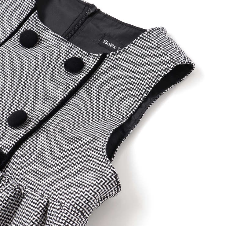 コスミカルウォームエクセレントくるみボタンジャンパースカート | BeBe | 詳細画像4 