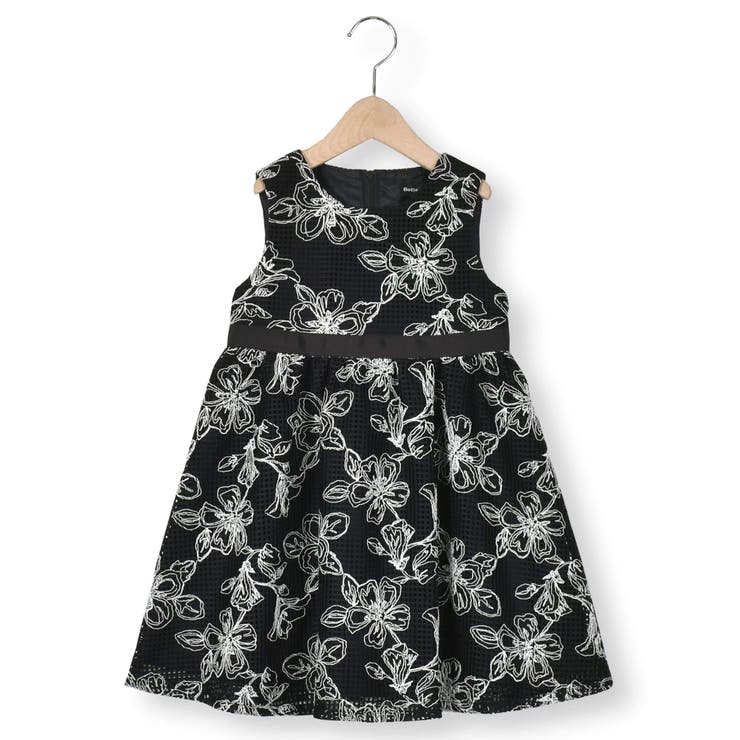 ☆一式セット☆BeBe 花柄ドレス／120サイズ ジャケット