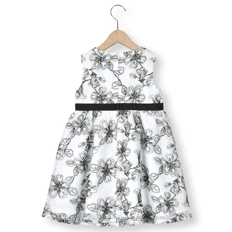 ☆一式セット☆BeBe 花柄ドレス／120サイズ ジャケット