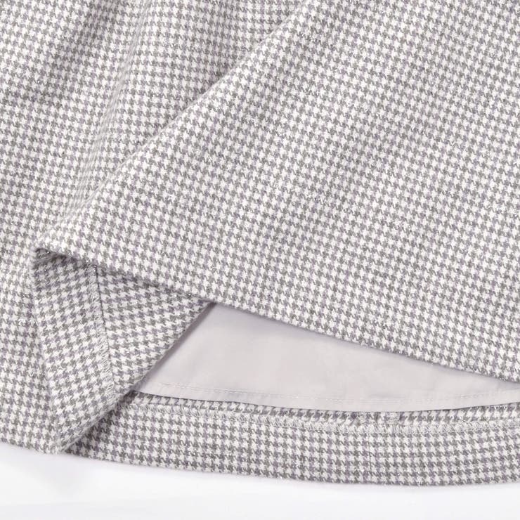 【お揃い】ラメ千鳥格子ジャンパースカート(90~150cm) | BeBe | 詳細画像13 