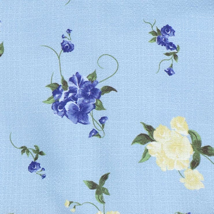 フラワープリントギャザーワンピース(110~130cm) | BeBe | 詳細画像8 