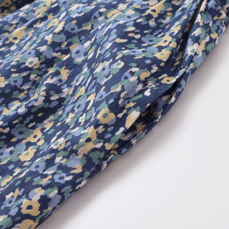 【お揃い】オンフルールフラワープリントジャンパースカート(80~150cm) | BeBe | 詳細画像10 