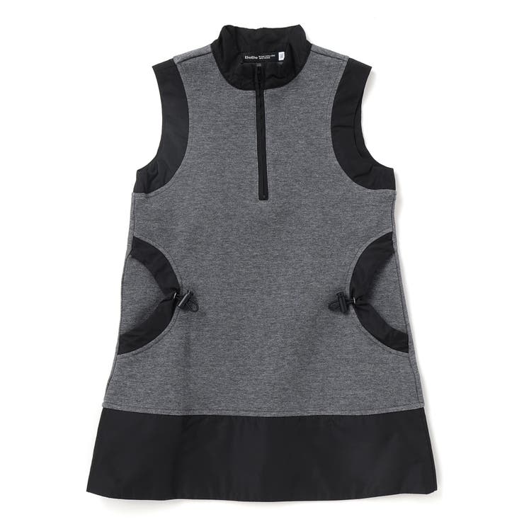 ポンチタフタ切り替えサークルポケットジャンパースカート(90~150cm) | BeBe | 詳細画像6 