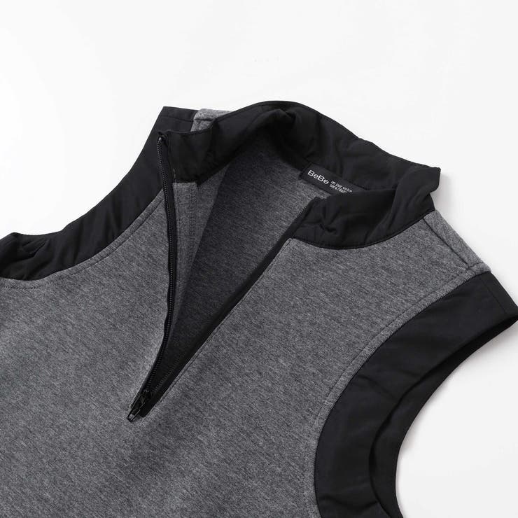 ポンチタフタ切り替えサークルポケットジャンパースカート(90~150cm) | BeBe | 詳細画像9 