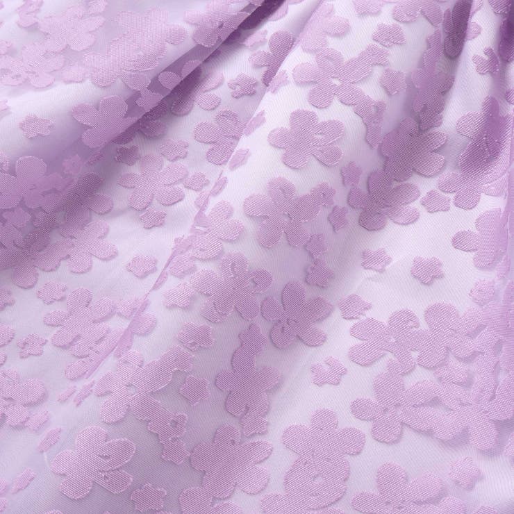 フローラルオパールプリントウエストリボンドレス(110~130cm) | BeBe | 詳細画像10 