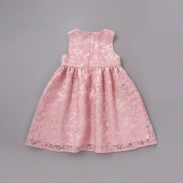 フローラルオパールプリントウエストリボンドレス(110~130cm) | BeBe | 詳細画像12 