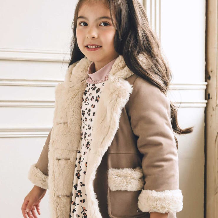 OHGA エコムートン　コート　ベージュ　S OHGA エコムートンコート ベージュ Sサイズ ohga エコムートン S