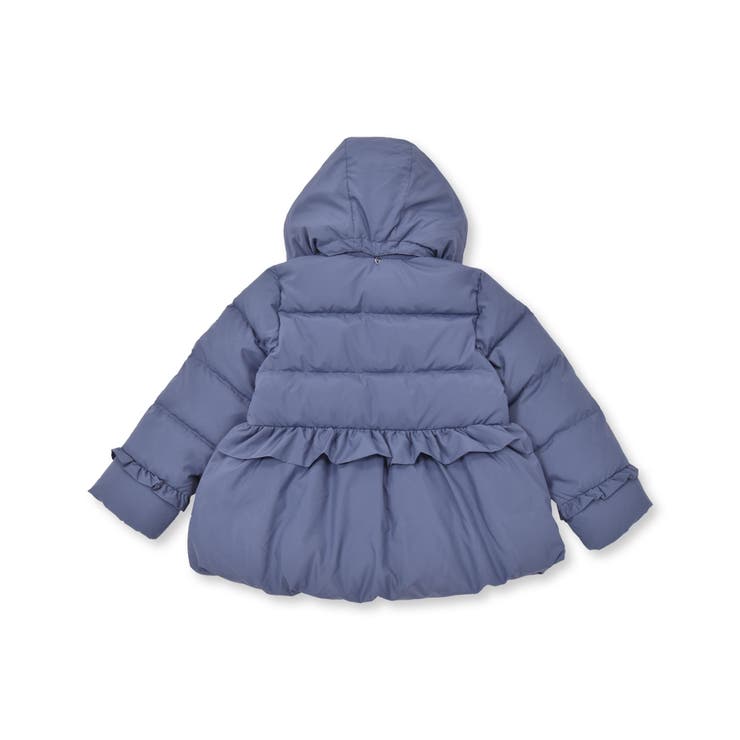 弁*慶様 リバプールダウン　スポンサー付き　Mサイズ　美品 撥水加工】マットタフタフード付きバルーンダウンコート(90