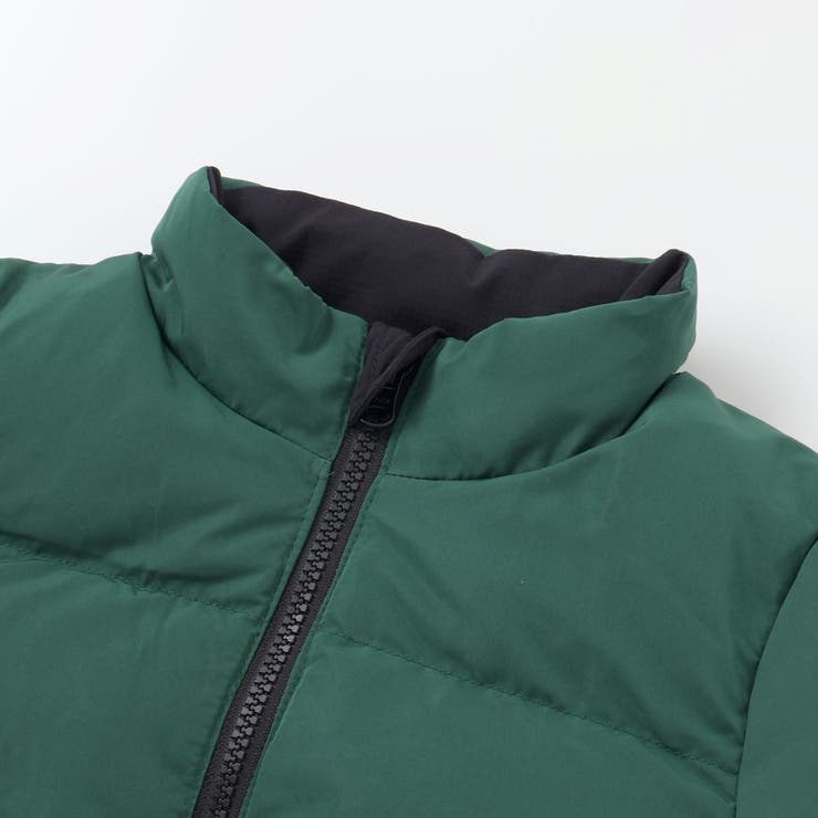 【撥水】リップストップ×タフタリバーシブル中綿ブルゾン(90~150cm) | BeBe | 詳細画像17 