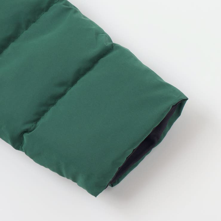 【撥水】リップストップ×タフタリバーシブル中綿ブルゾン(90~150cm) | BeBe | 詳細画像18 