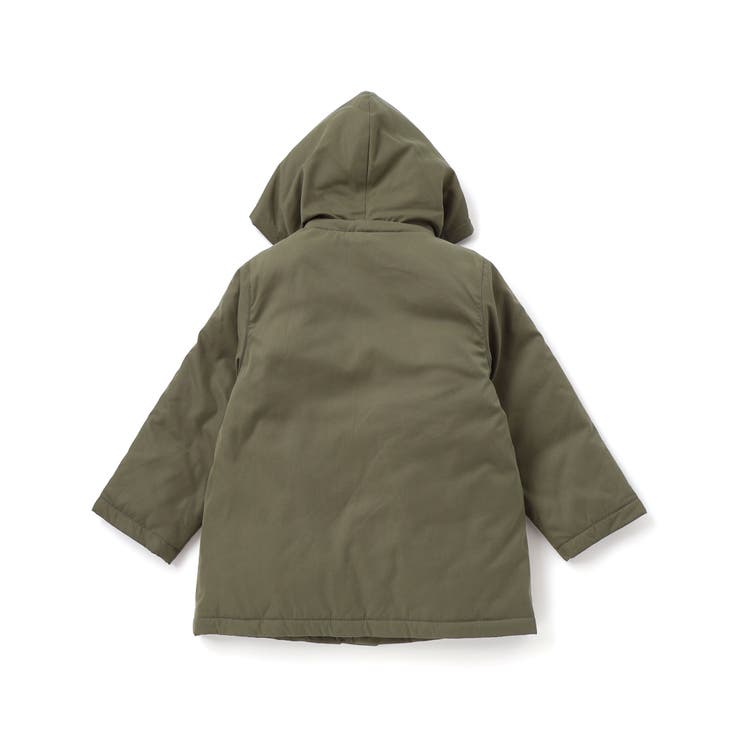 【撥水加工】ボアライナーベスト付きナイロン中綿3wayコート(90~150cm) | BeBe | 詳細画像11 