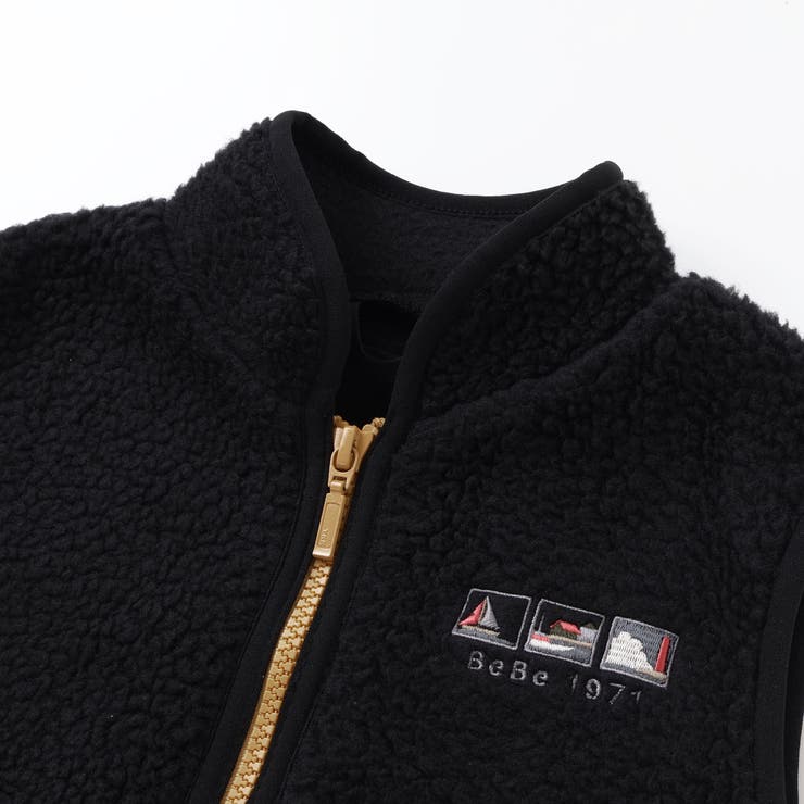 【撥水加工】ボアライナーベスト付きナイロン中綿3wayコート(90~150cm) | BeBe | 詳細画像22 