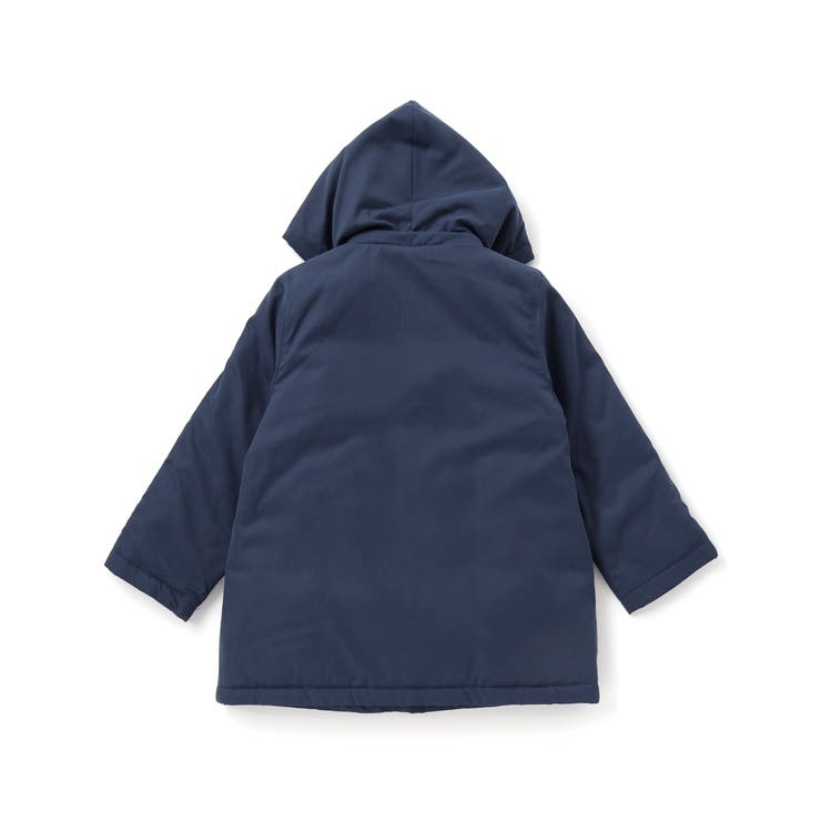 【撥水加工】ボアライナーベスト付きナイロン中綿3wayコート(90~150cm) | BeBe | 詳細画像7 