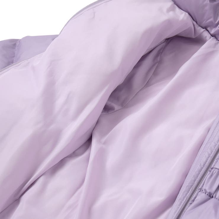 シャイニータフタウエスト切り替えシャギーファーフードダウンコート | BeBe | 詳細画像22 