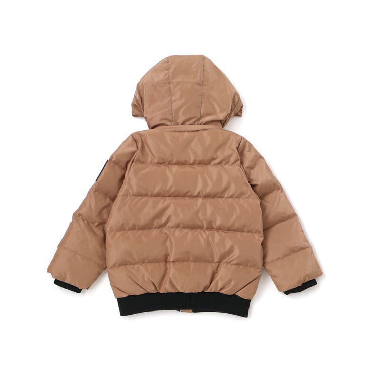 【撥水加工】タフタフラップポケットフードダウンコート(95~150cm) | BeBe | 詳細画像11 