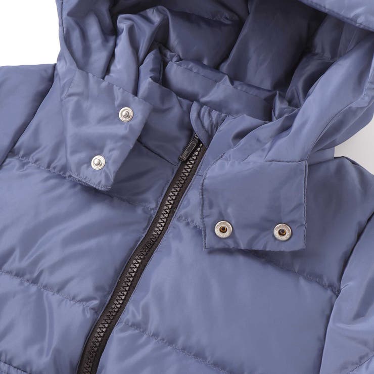 【撥水加工】タフタフラップポケットフードダウンコート(95~150cm) | BeBe | 詳細画像23 