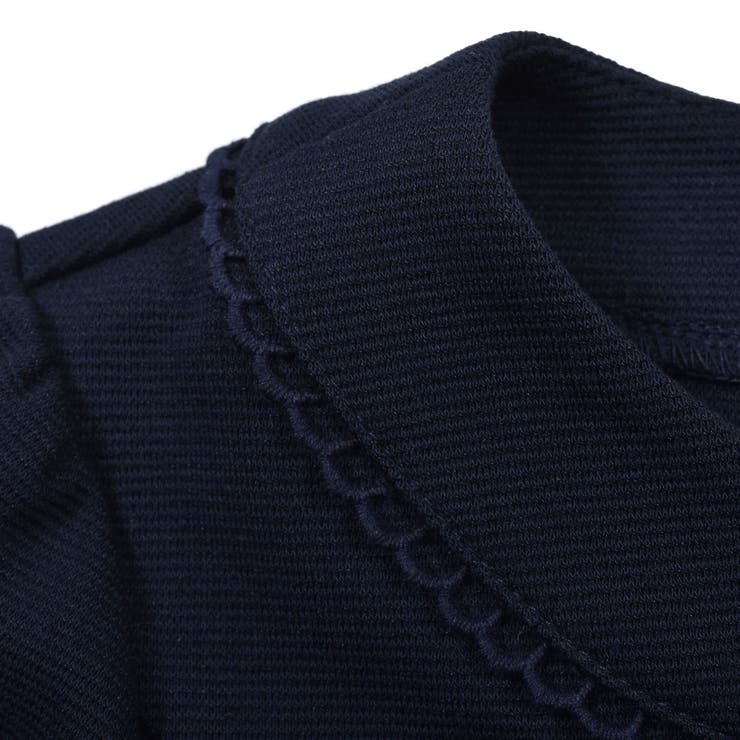 フォーマル リップル ポンチ ノーカラー ジャケット (110~130cm) | BeBe | 詳細画像10 